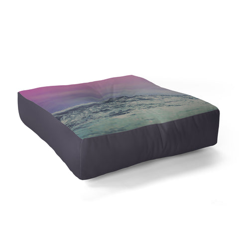 Leah Flores Sky and Sea Floor Pillow Square