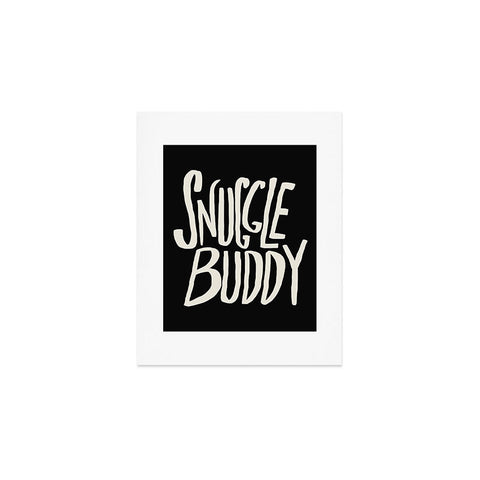 Leah Flores Snuggle Buddy II Art Print