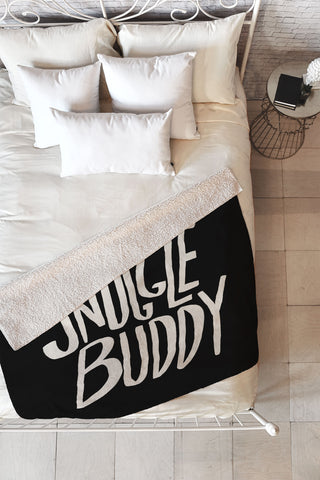 Leah Flores Snuggle Buddy II Fleece Throw Blanket