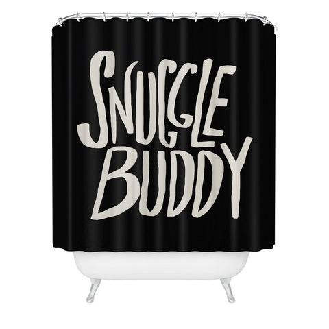 Leah Flores Snuggle Buddy II Shower Curtain