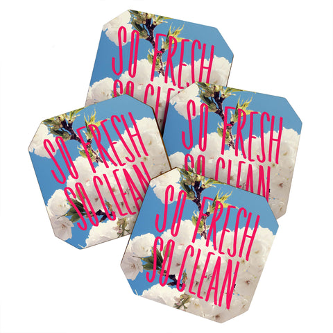 Leah Flores So Fresh So Clean Coaster Set