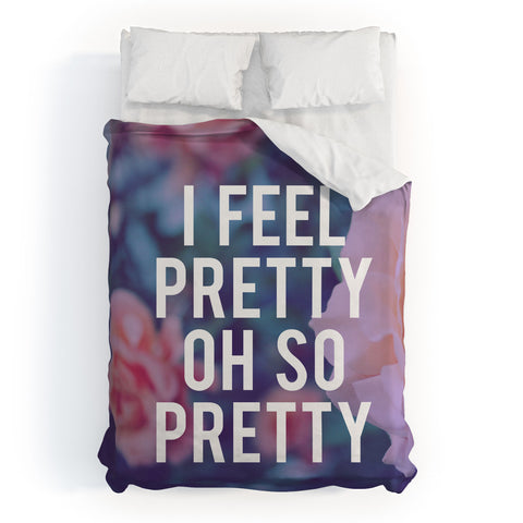 Leah Flores So Pretty Duvet Cover