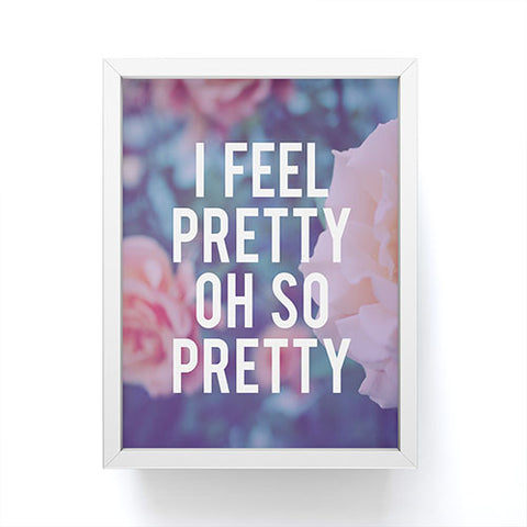 Leah Flores So Pretty Framed Mini Art Print