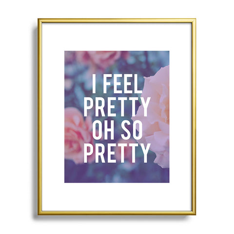Leah Flores So Pretty Metal Framed Art Print