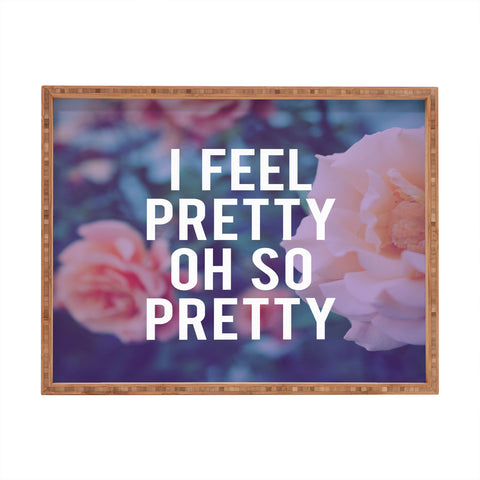 Leah Flores So Pretty Rectangular Tray