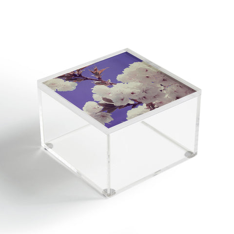 Leah Flores Springtime Flowers Acrylic Box