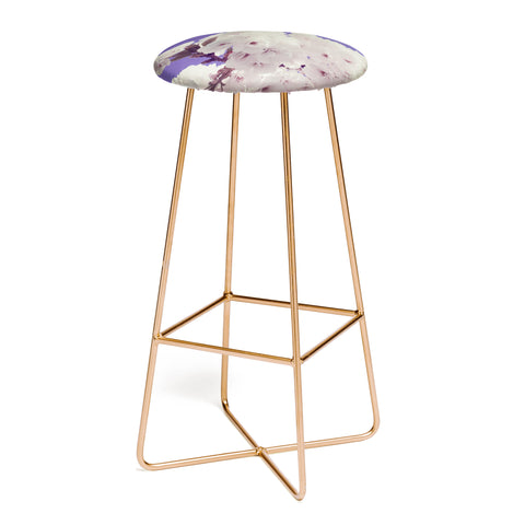 Leah Flores Springtime Flowers Bar Stool