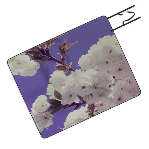 Leah Flores Springtime Flowers Picnic Blanket