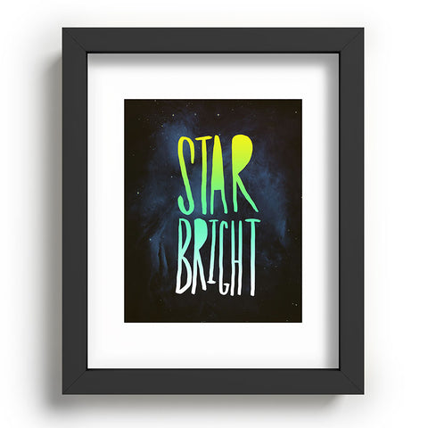 Leah Flores Stars Recessed Framing Rectangle