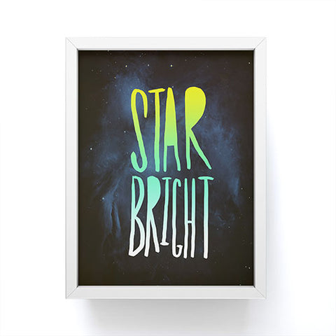 Leah Flores Stars Framed Mini Art Print