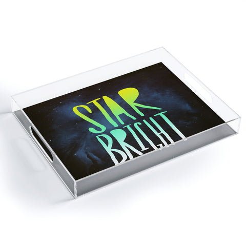 Leah Flores Stars Acrylic Tray