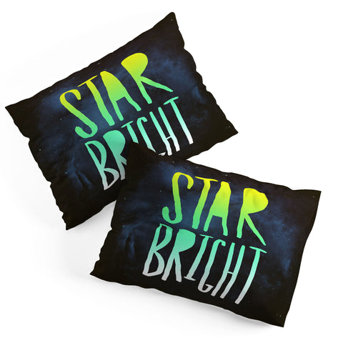 Leah Flores Stars Pillow Shams