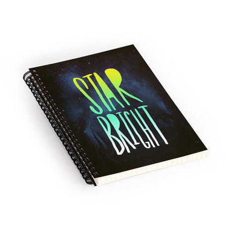 Leah Flores Stars Spiral Notebook