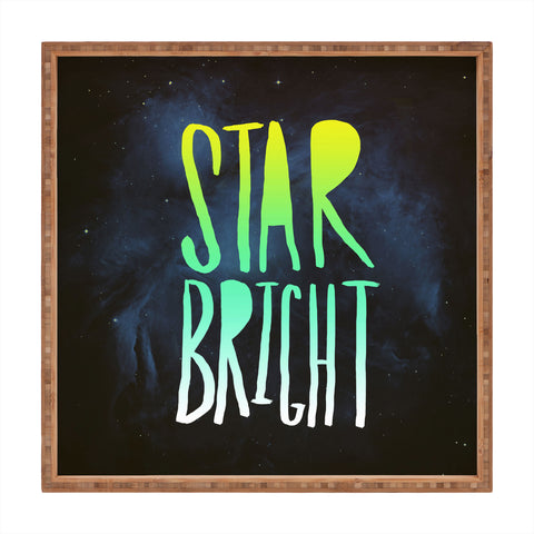 Leah Flores Stars Square Tray