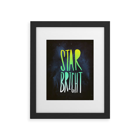 Leah Flores Stars Framed Art Print