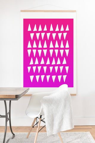 Leah Flores Strawberry Dreams Art Print And Hanger