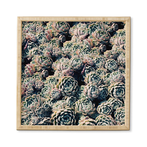Leah Flores Succulent Love Framed Wall Art