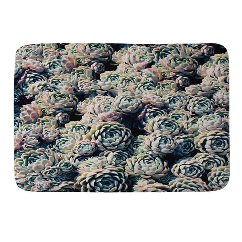 Leah Flores Succulent Love Memory Foam Bath Mat