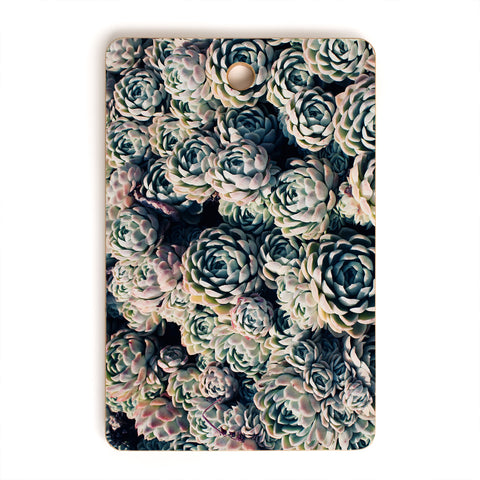 Leah Flores Succulent Love Cutting Board Rectangle