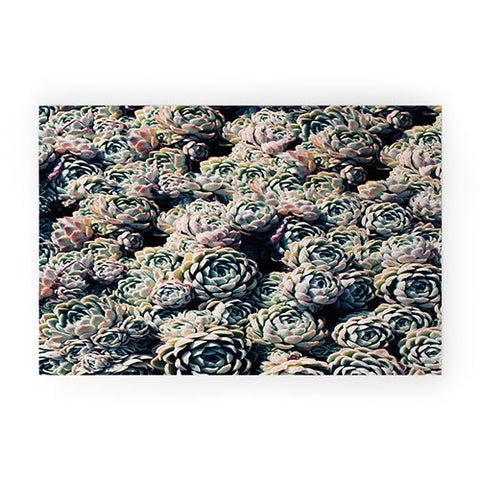 Leah Flores Succulent Love Welcome Mat
