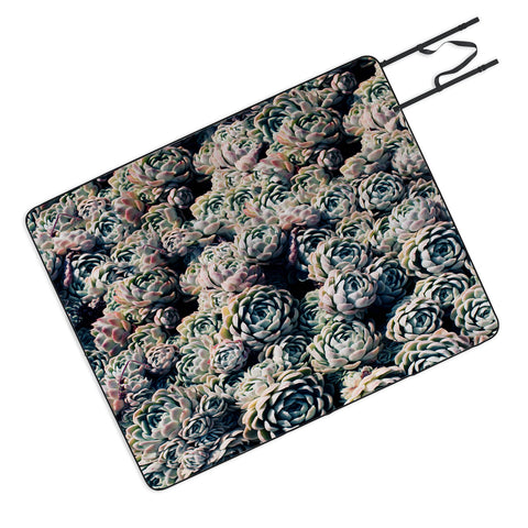 Leah Flores Succulent Love Picnic Blanket