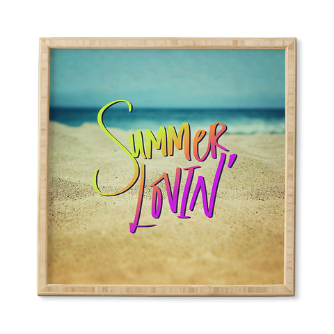 Leah Flores Summer Lovin Beach Framed Wall Art