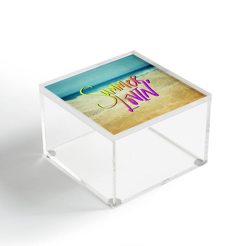 Leah Flores Summer Lovin Beach Acrylic Box