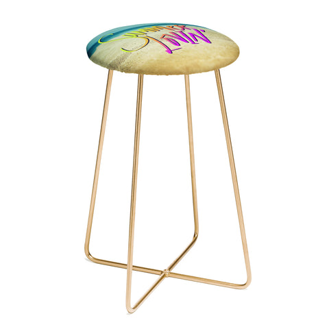 Leah Flores Summer Lovin Beach Counter Stool
