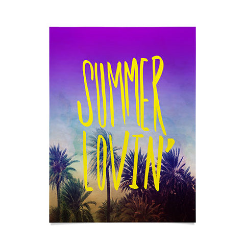 Leah Flores Summer Lovin Poster