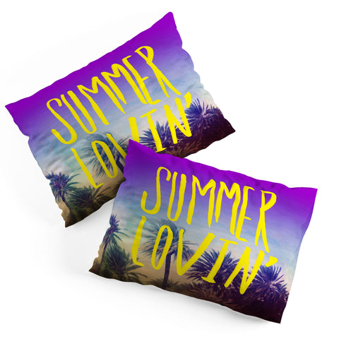Leah Flores Summer Lovin Pillow Shams
