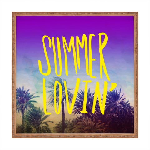 Leah Flores Summer Lovin Square Tray