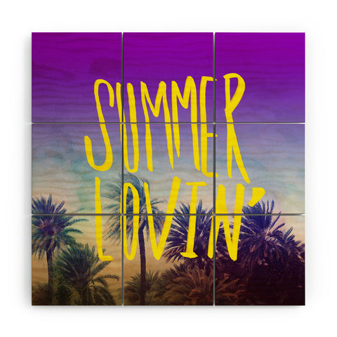 Leah Flores Summer Lovin Wood Wall Mural