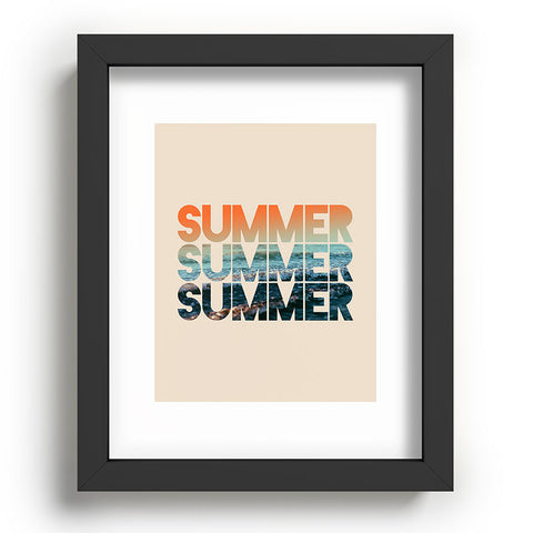 Leah Flores Summer Summer Summer Recessed Framing Rectangle