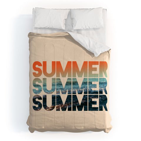 Leah Flores Summer Summer Summer Comforter