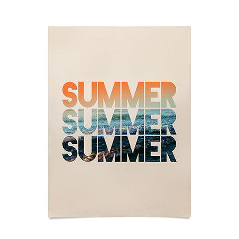 Leah Flores Summer Summer Summer Poster