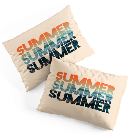 Leah Flores Summer Summer Summer Pillow Shams