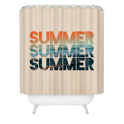 Leah Flores Summer Summer Summer Shower Curtain