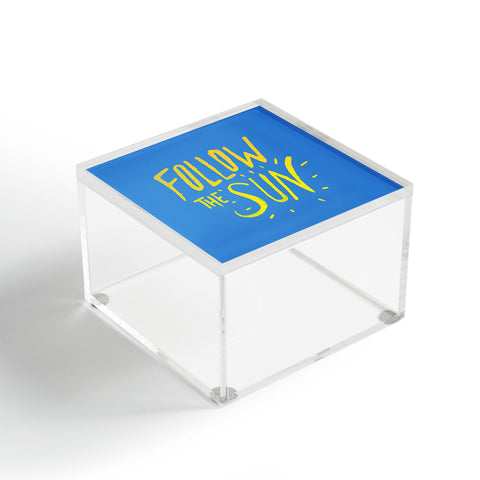 Leah Flores Sun Follower Acrylic Box