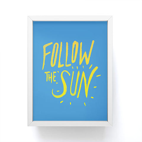 Leah Flores Sun Follower Framed Mini Art Print