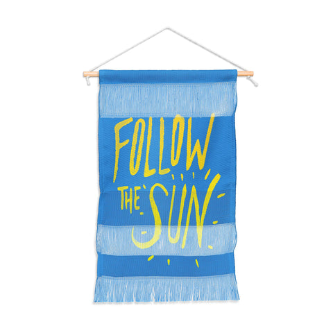 Leah Flores Sun Follower Wall Hanging Portrait