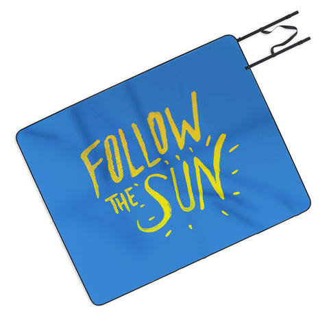 Leah Flores Sun Follower Picnic Blanket