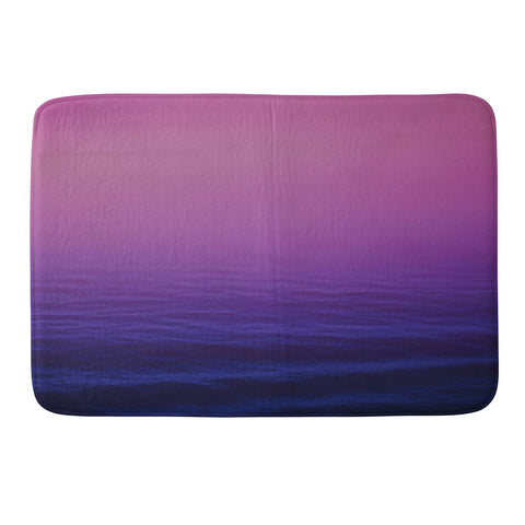 Leah Flores Sunset Waves Memory Foam Bath Mat