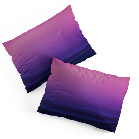 Leah Flores Sunset Waves Pillow Shams