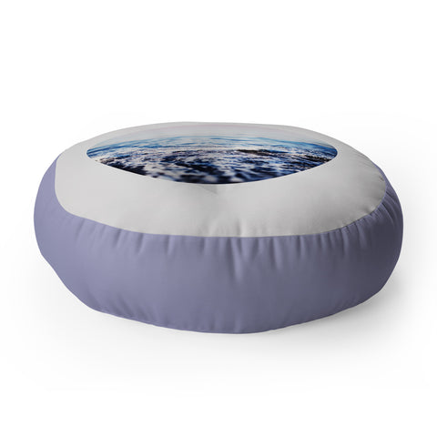 Leah Flores Surf Floor Pillow Round