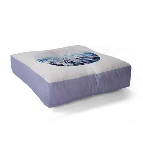Leah Flores Surf Floor Pillow Square