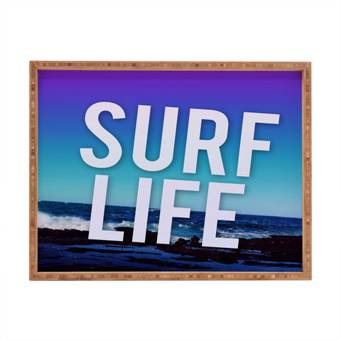 Leah Flores Surf Life Rectangular Tray
