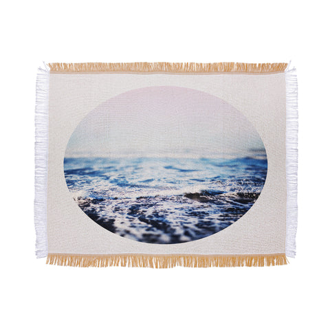 Leah Flores Surf Throw Blanket