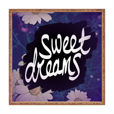 Leah Flores Sweet Dreams 1 Square Tray