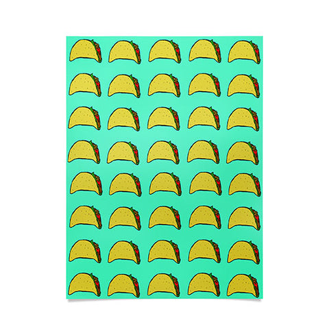 Leah Flores Taco Party Poster