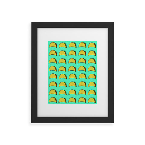 Leah Flores Taco Party Framed Art Print
